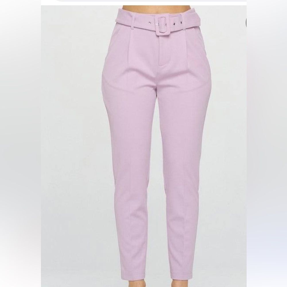 Chocolate‎ USA Such An Optimist Pants L Lavender) NWT IN PACKAGING